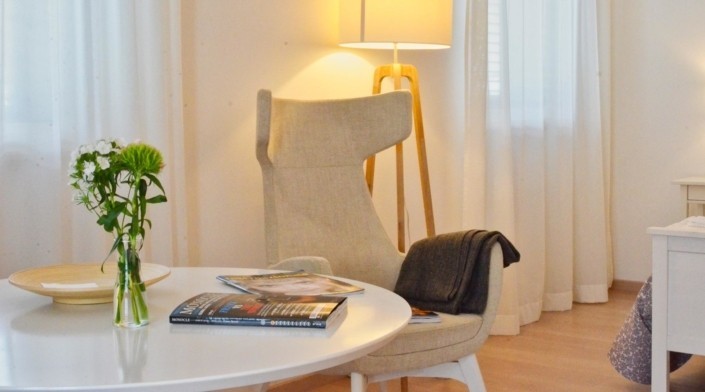 dettaglio della mini suite n.4 del Petit Hotel Lido di Camaiore